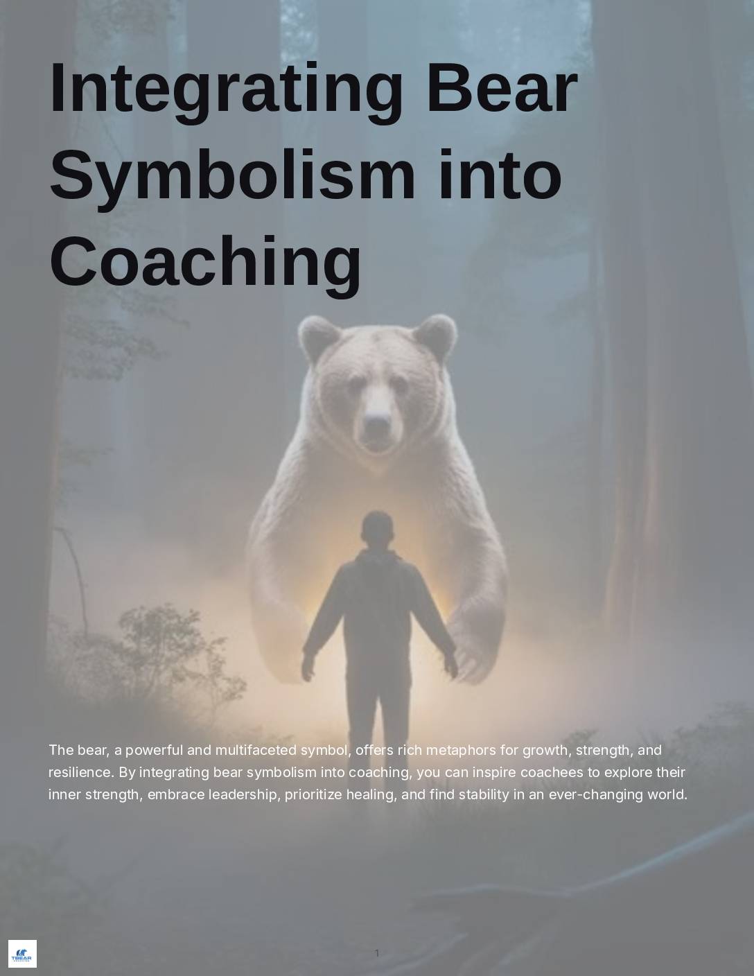 Integrating Bear Symbolism into Coaching
